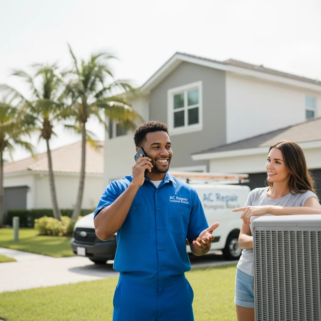 AC Repair Pompano Beach customer support in Tucker